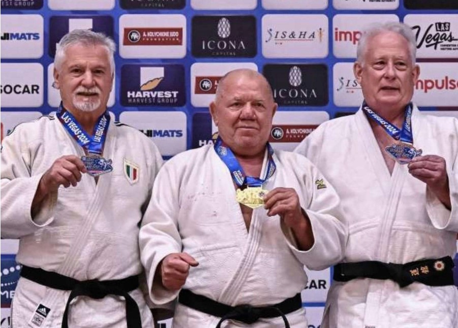 Un judocan moldovean, în vârstă de 81 de ani, a obținut al 9-lea titlu de campion mondial